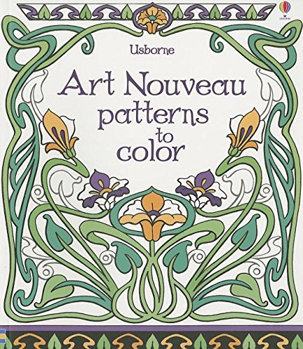 9780794530549: Art Noveau Patterns to Color