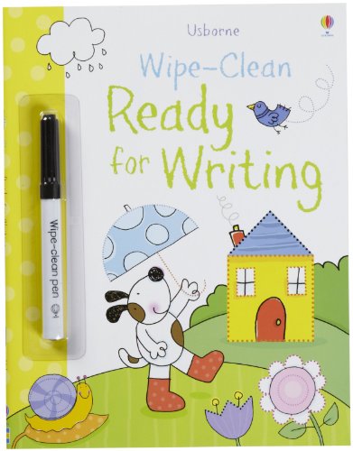 Imagen de archivo de Wipe-Clean Ready for Writing (Usborne Wipe-Clean Books) a la venta por Hawking Books