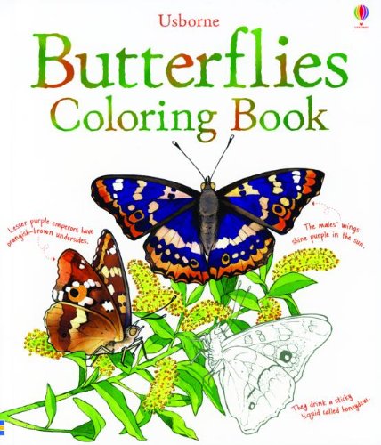 Beispielbild fr Butterflies Coloring Book zum Verkauf von Better World Books