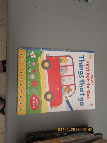 Beispielbild fr First Dot-To-Dot Things That Go zum Verkauf von ThriftBooks-Dallas