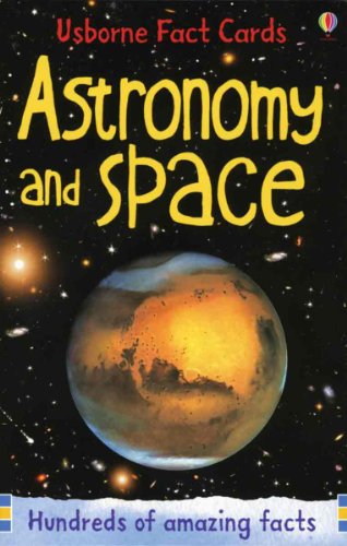Astronomy and Space Fact Cards (Usborne Fact Cards) (9780794532246) by Clarke, Phillip