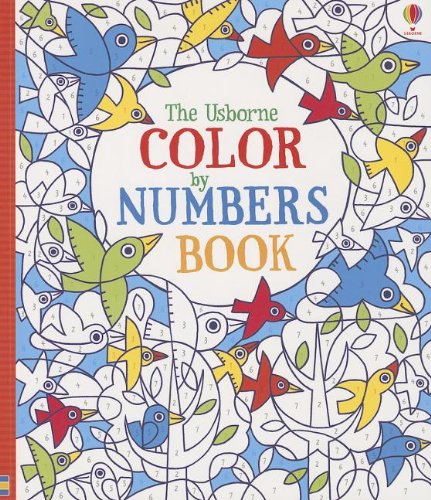 Stock image for The Usborne Color by Numbers Book for sale by HPB-Emerald