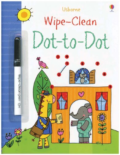 Imagen de archivo de Wipe-Clean Dot-To-Dot (Wipe-Clean Books) a la venta por More Than Words