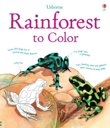 

Rainforest to Color (Nature Coloring Books)