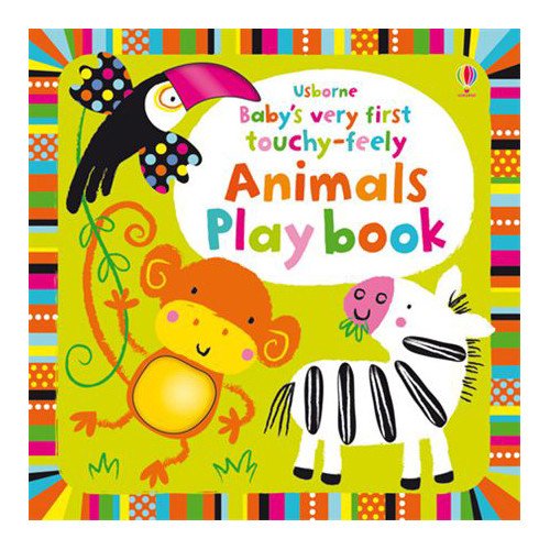 Beispielbild fr Baby's Very First Touchy-Feely Animals Playbook zum Verkauf von Better World Books