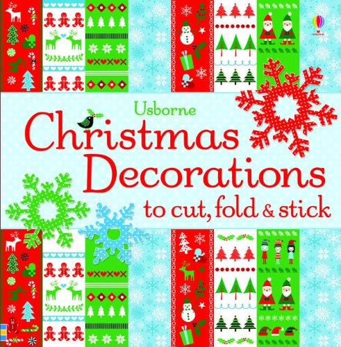 Beispielbild fr Usborne Christmas Decorations to Cut, Fold & Stick zum Verkauf von SecondSale
