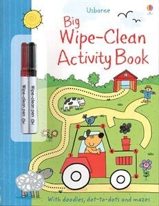 Imagen de archivo de Wipe-Clean Big Activity Book (Usborne Wipe-Clean Books) a la venta por ThriftBooks-Dallas