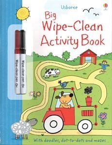 Stock image for Wipe-Clean Big Activity Book (Usborne Wipe-Clean Books) for sale by ThriftBooks-Dallas