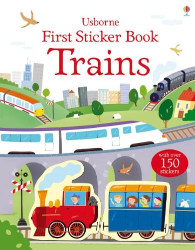 Trains (Usborne First Sticker Book) (9780794533519) by Taplin, Sam
