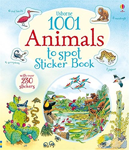 Beispielbild fr 1001 Animals to Spot Stick Book zum Verkauf von Better World Books