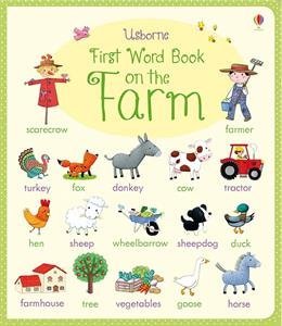 Beispielbild fr First Word Book on the Farm zum Verkauf von SecondSale