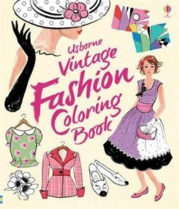 9780794534905: Vintage Fashion Coloring Book by Ruth Brocklehurst (2015-06-01)