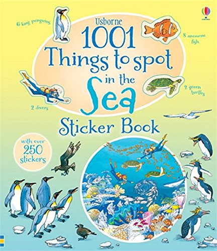 Imagen de archivo de 1001 Things to Spot in the Sea Sticker Book a la venta por Better World Books