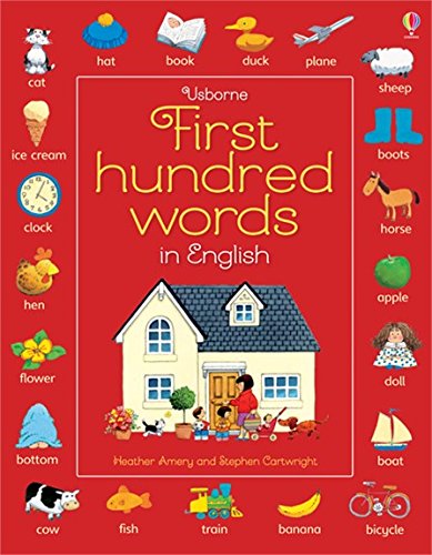 Stock image for Usborne First Hundred Words in English for sale by Valley Books