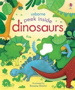 Beispielbild fr Peek Inside Dinosaurs zum Verkauf von Wonder Book