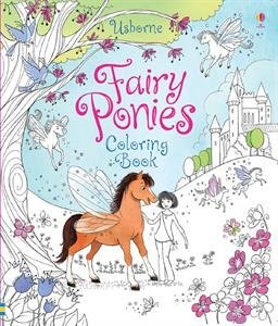 Stock image for Fairy Ponies Coloring Book for sale by Half Price Books Inc.