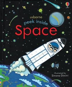 Beispielbild fr Peek Inside Space zum Verkauf von BooksRun