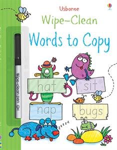 Beispielbild fr Words to Copy Wipe-Clean zum Verkauf von Idaho Youth Ranch Books