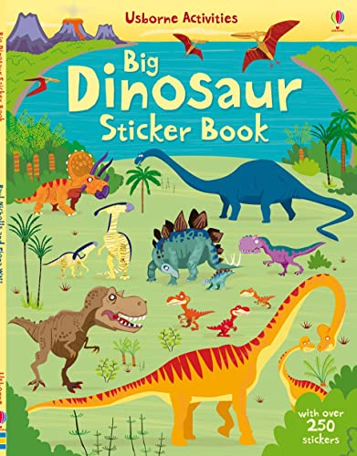 Beispielbild fr Usborne Activities Big Dinosaur Sticker Book zum Verkauf von SecondSale