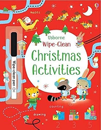 9780794539139: Wipe-Clean Christmas Activities