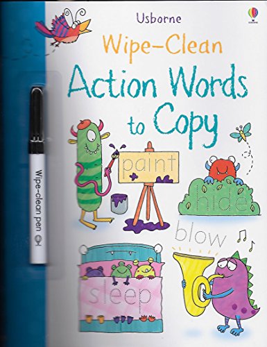 Stock image for Wipe-Clean Action Words to Copy for sale by SecondSale