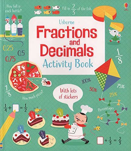 9780794539610: Fractions and Decimals Activity Book