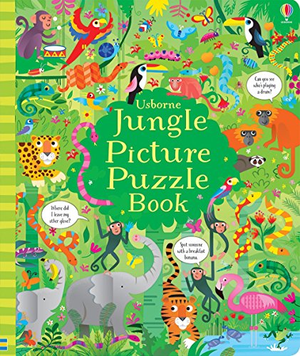 Beispielbild fr Jungle Picture Puzzle Book zum Verkauf von More Than Words