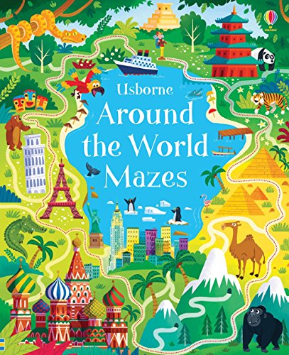 Stock image for Around the World Mazes for sale by Half Price Books Inc.