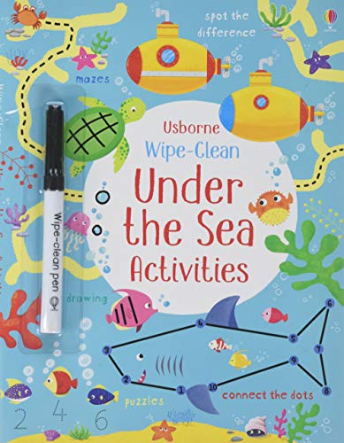 Stock image for Under the Sea Activities Wipe-Clean for sale by BooksRun