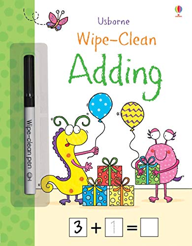 9780794545017: Wipe-Clean Adding - Jessica Greenwell