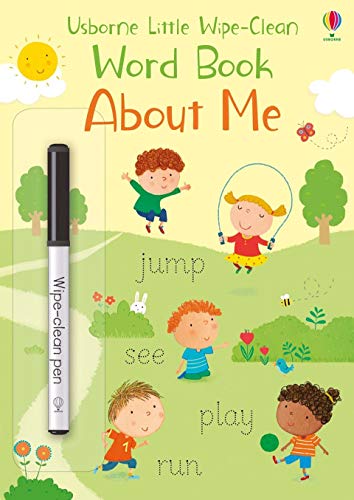 9780794547530: Usborne Little Wipe-Clean Word Book About Me