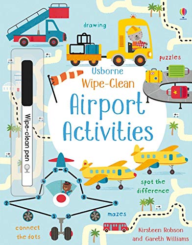 Beispielbild fr Wipe-Clean Airport Activities zum Verkauf von Books From California