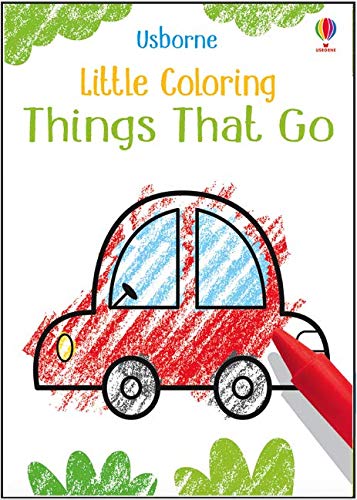 Beispielbild fr Usborne Little Coloring Things That Go zum Verkauf von SecondSale