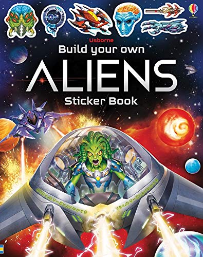 Beispielbild fr Build Your Own Aliens Sticker Book zum Verkauf von SecondSale