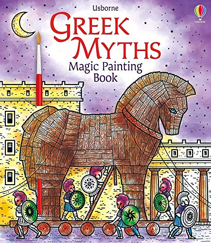Beispielbild fr Usborne Greek Myths Magic Painting Book zum Verkauf von BooksRun