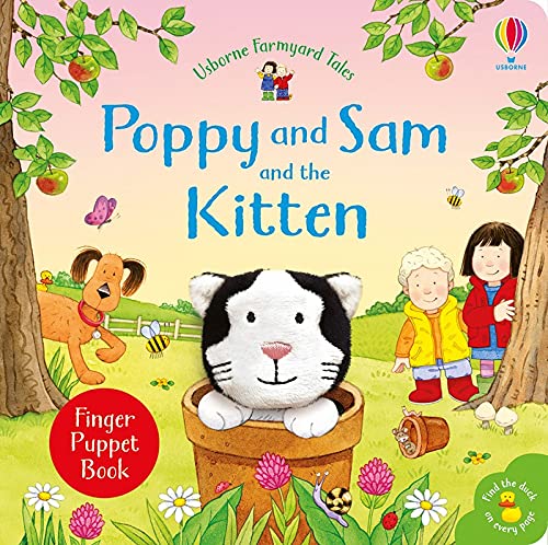 Stock image for Poppy and Sam and the Kitten Finger Puppet Book for sale by HPB Inc.