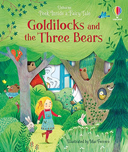9780794551193: Peek Inside a Fairy Tale: Goldilocks [Board book] Anna Milbourne and Mar Ferrero