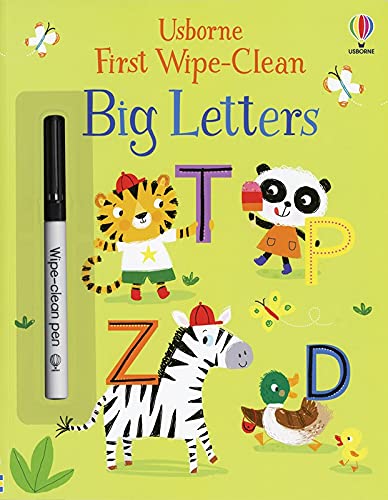 Imagen de archivo de First Wipe-Clean Big Letters (IR) a la venta por -OnTimeBooks-