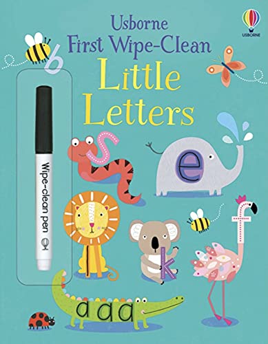 Imagen de archivo de First Wipe-Clean Little Letters (IR) a la venta por Upward Bound Books