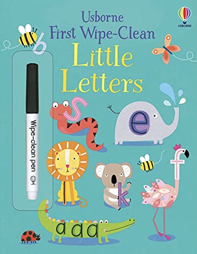 Stock image for First Wipe-Clean Little Letters (IR) for sale by Upward Bound Books