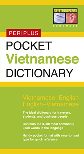 Imagen de archivo de Pocket Vietnamese Dictionary : Vietnamese-English English-Vietnamese a la venta por Better World Books: West