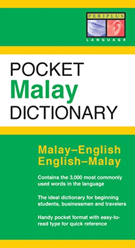 Imagen de archivo de Pocket Malay Dictionary : Malay-English English-Malay a la venta por Better World Books: West