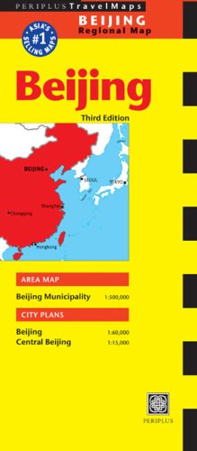 Imagen de archivo de Beijing Travel Map: China Regional Maps 2005/2006 Edition (Periplus Travel Maps) a la venta por Wonder Book