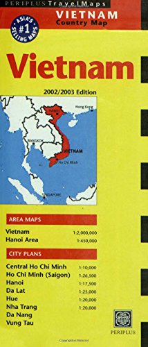 9780794600709: Vietnam Travel Map 4th Edition (Comprehensive Country Maps)