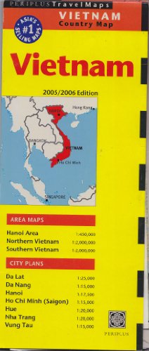 Stock image for Vietnam Travel Map: 2005/2006 Edition (Periplus Travel Maps) for sale by Ergodebooks