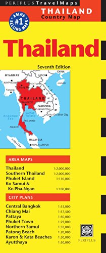 9780794607081: Periplus Travel Maps Thailand