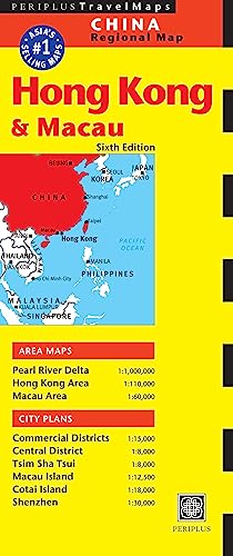 Beispielbild fr Hong Kong &amp; Macau Travel Map Sixth Edition zum Verkauf von Blackwell's