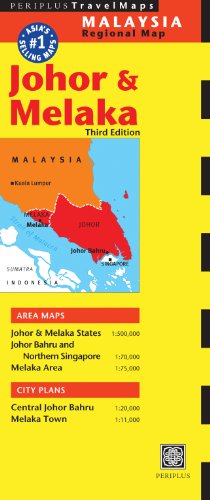 Stock image for Johor & Melaka Travel Map Third Edition (Folded) for sale by Grand Eagle Retail