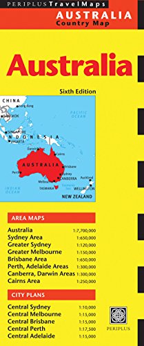 9780794607685: Periplus Travel Maps Australia