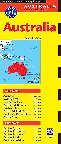 9780794607685: Periplus Travel Maps Australia [Lingua Inglese]